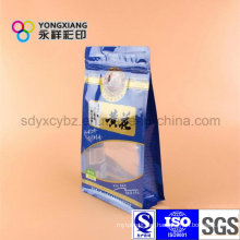 Standing Snack Food Plastic Bag with Zipper